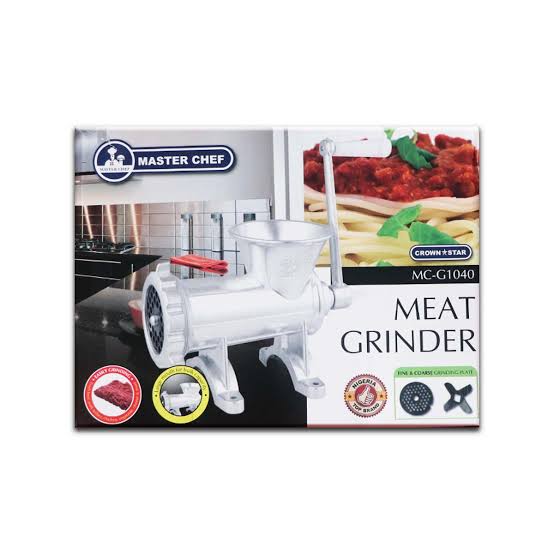 MASTER CHEF MEAT GRINDER MC-G1040 ASS